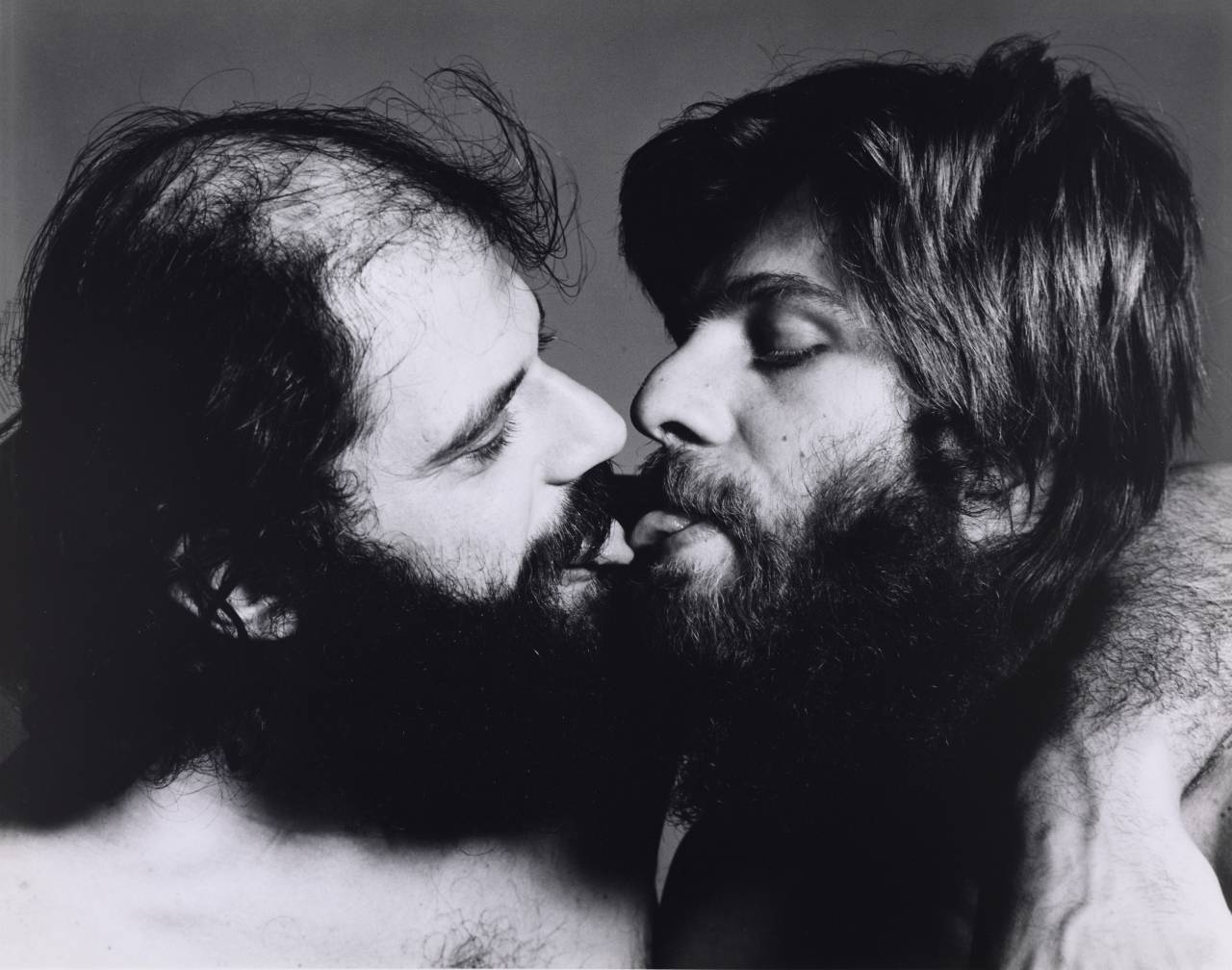 Poet Allen Ginsberg & Peter Orlovsky, S.F. [San Francisco 